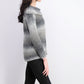 Style & Co Women's Petite Cowlneck Sweater Gray Size Medium