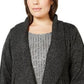 Karen Scott Women's Cocoon Cardigan Black Size 2 Extra Large