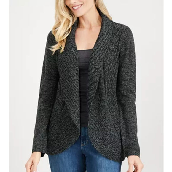 Karen Scott Women's Cocoon Cardigan Rustcopper Size X-Large