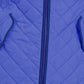 Charter Club Women's Quilted Stand-Collar Vest  Blue Size Medium