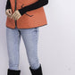 Charter Club Women's Quilted Stand-Collar Vest Coral Size Large