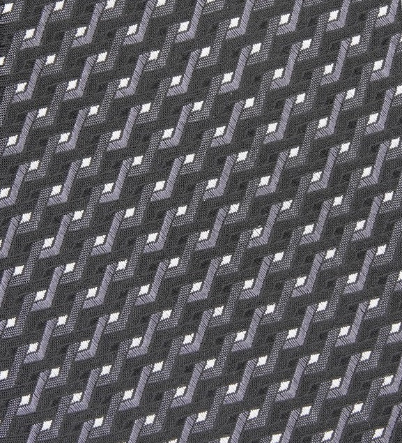 Alfani Men's Geometric Tie Black Size Regular