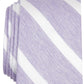 Bar III Men's Lovett Stripe Skinny Tie Purple Size Regular