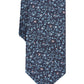 Bar III Men's Eddison Floral Skinny Tie Navy Size Regular