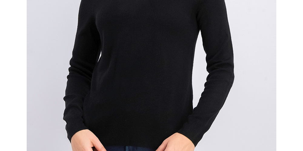 Karen Scott Women's Button-Shoulder Sweater Black Size Extra Small