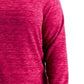 Karen Scott Women's Plus Size Marled Microfleece Top  Purple Size Extra Large
