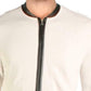 INC International Concepts Men's Zip-Front Cardigan Snowfall White Size Large