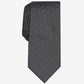 Alfani Men's Slim Geometric Grid Tie  Black Size Regular