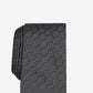 Alfani Men's Slim Geometric Grid Tie  Black Size Regular