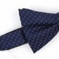 Alfani Men's Mini Neat To-Tie Bow Tie & Solid Pocket Square Set Blue Size Regular