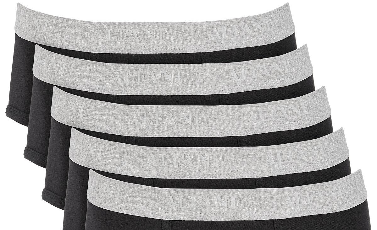 Alfani Men's 5-Pk. Stretch Briefs Black Size Small