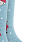 Bar III Men's Santa Socks Blue Size Regular