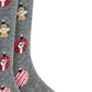 Bar III Men's Ornament Socks Gray Size Regular