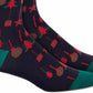 Alfani Men's Ornaments Socks Black Size Regular