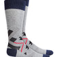 Alfani Men's Abstract Geometry Socks White Size Regular