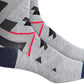 Alfani Men's Abstract Geometry Socks White Size Regular