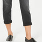 Style & Co Women's Pull On Boyfriend Jeans Black Size Extra Large