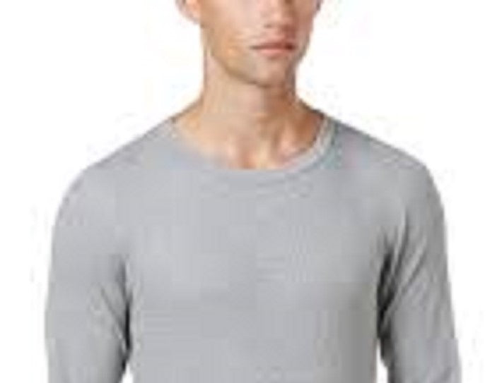 Alfani Men's Thermal Shirt Charcoal Size Small