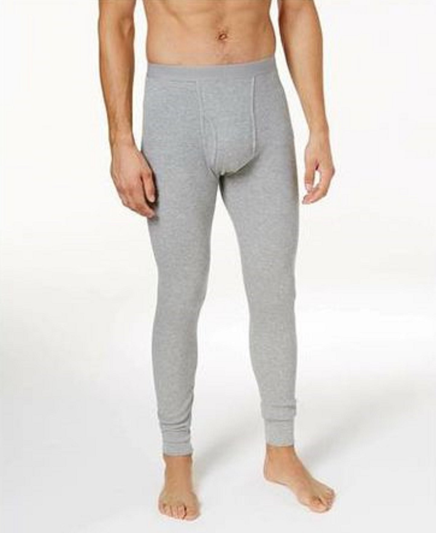 Alfani Men's Thermal Pants Gray Size Extra Large