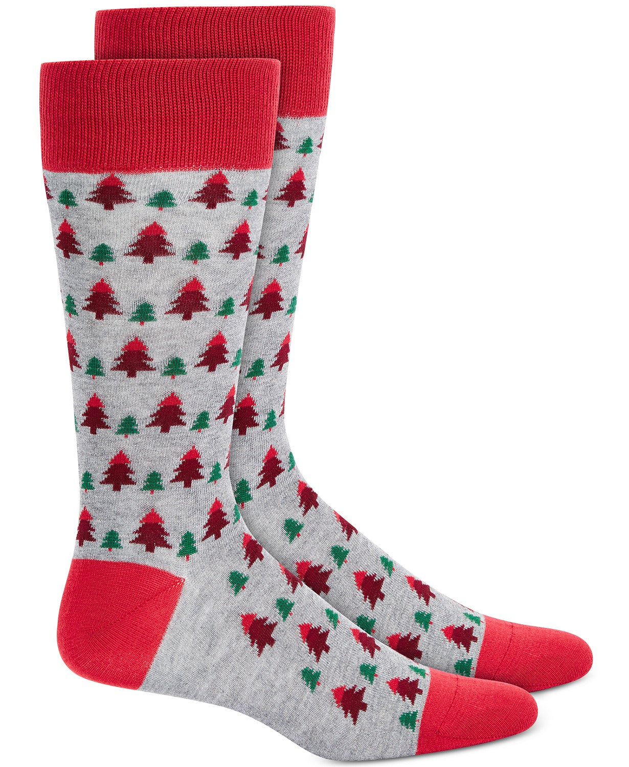 Alfani Men's Tree Socks Gray Size Regular