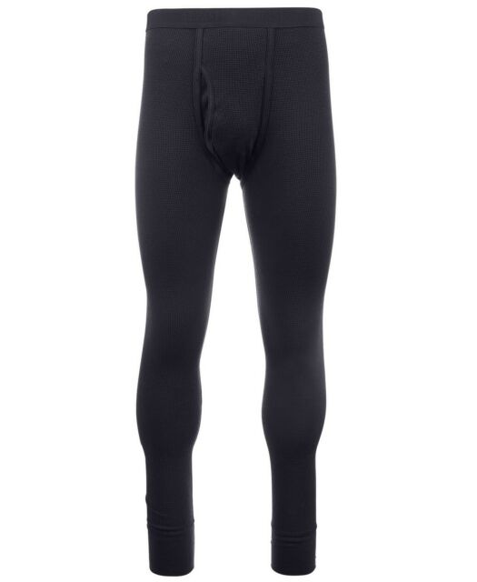 Alfani Men's Big & Tall Thermal Pants Black Size 10