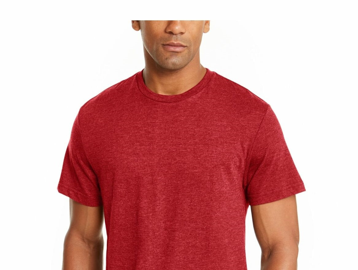 Alfani Men's V-Neck Undershirt Red Size Small