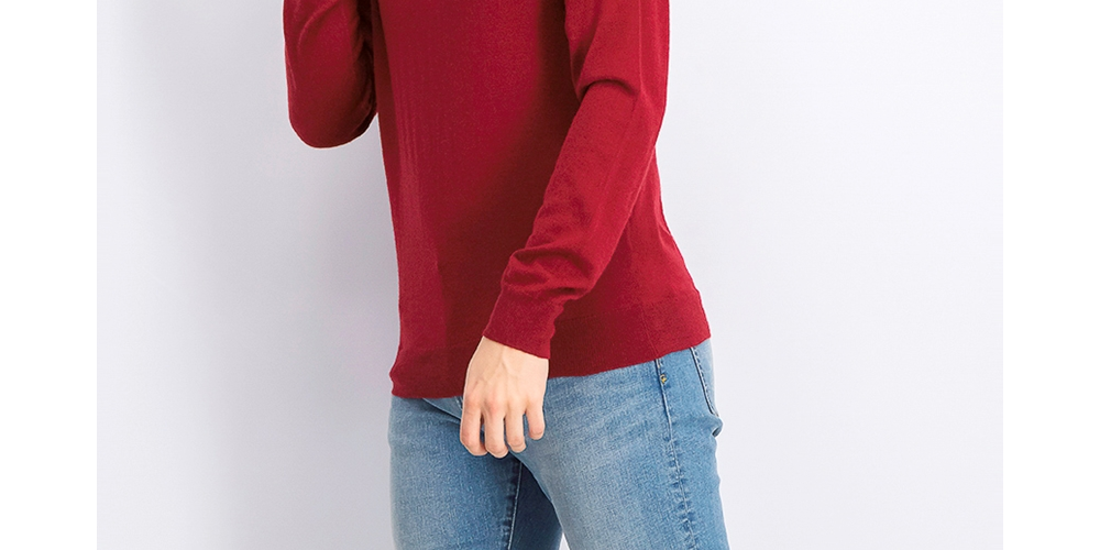 Alfani Men's Merino Blend Solid Crewneck Sweater  Wine Size 2 Extra Large