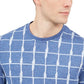 Alfani Men's Jacquard Grid Sweatshirt Vanilla Size Extra Large