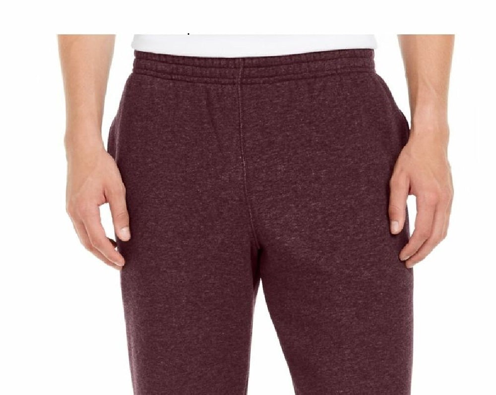 Ideology Men's Open-Hem Fleece Sweatpants Port Size Medium