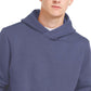 ID Ideology Men's Fleece Hoodie Dark Blue Size Small