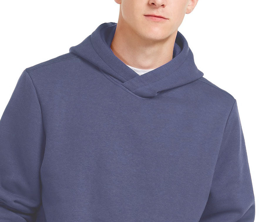 ID Ideology Men's Fleece Hoodie Dark Blue Size Small