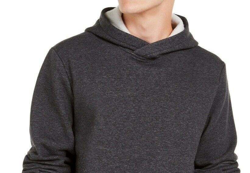 Ideology Men's Fleece Hoodie Gray Size XX-Large