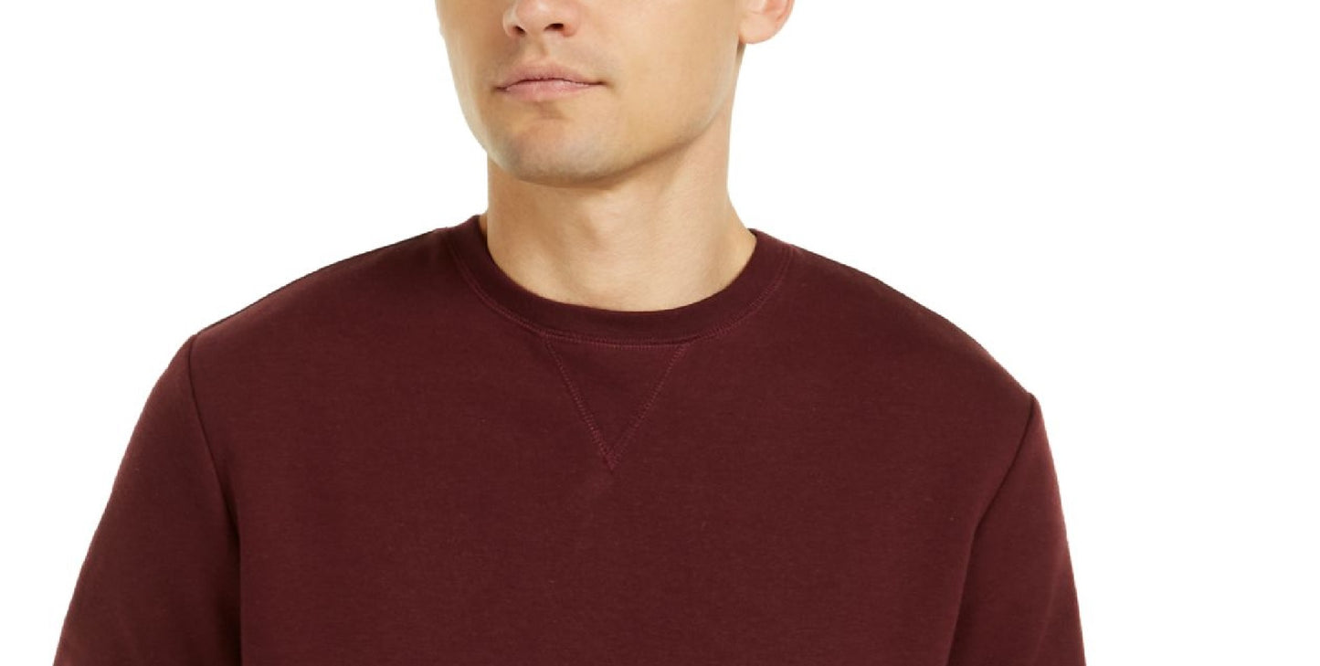 ID Ideology Men's Fleece Sweatshirt Red Size Small