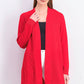 Charter Club Women's Patchwork Cardigan Red Size Small