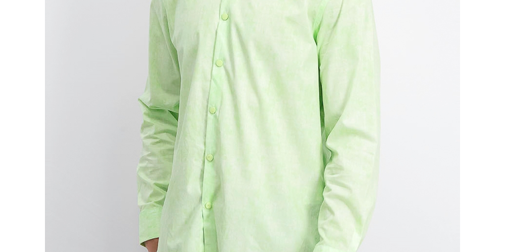 Alfani Men's Classic-Fit Abstract Plaid Shirt Green Size Medium