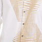 Alfani Men's Classic-Fit Abstract Line-Print Shirt White Size Medium