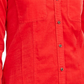 Charter Club Women's Solid Corduroy Shirt Red Size Medium