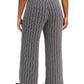 JM Collection Women's Plus Size Metallic Soft Pants Black Size X-Large