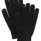 Alfani Men's Space-Dyed Gloves Charcoal Size Regular