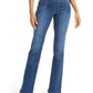 Style & Co Women's Ella Pull-On Bootcut Jeans Med Blue Size Extra Small