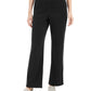 Karen Scott Women's Sport Microfleece Pants Black Size Extra Large