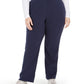 Karen Scott Women's Plus Size Warm-Up Pants Deep Black Size 2X