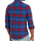 American Rag Men's Brady Plaid Shirt Blue Size XX Large