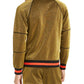 INC International Concepts Men's Disco Track Jacket Gold Size 4XLT