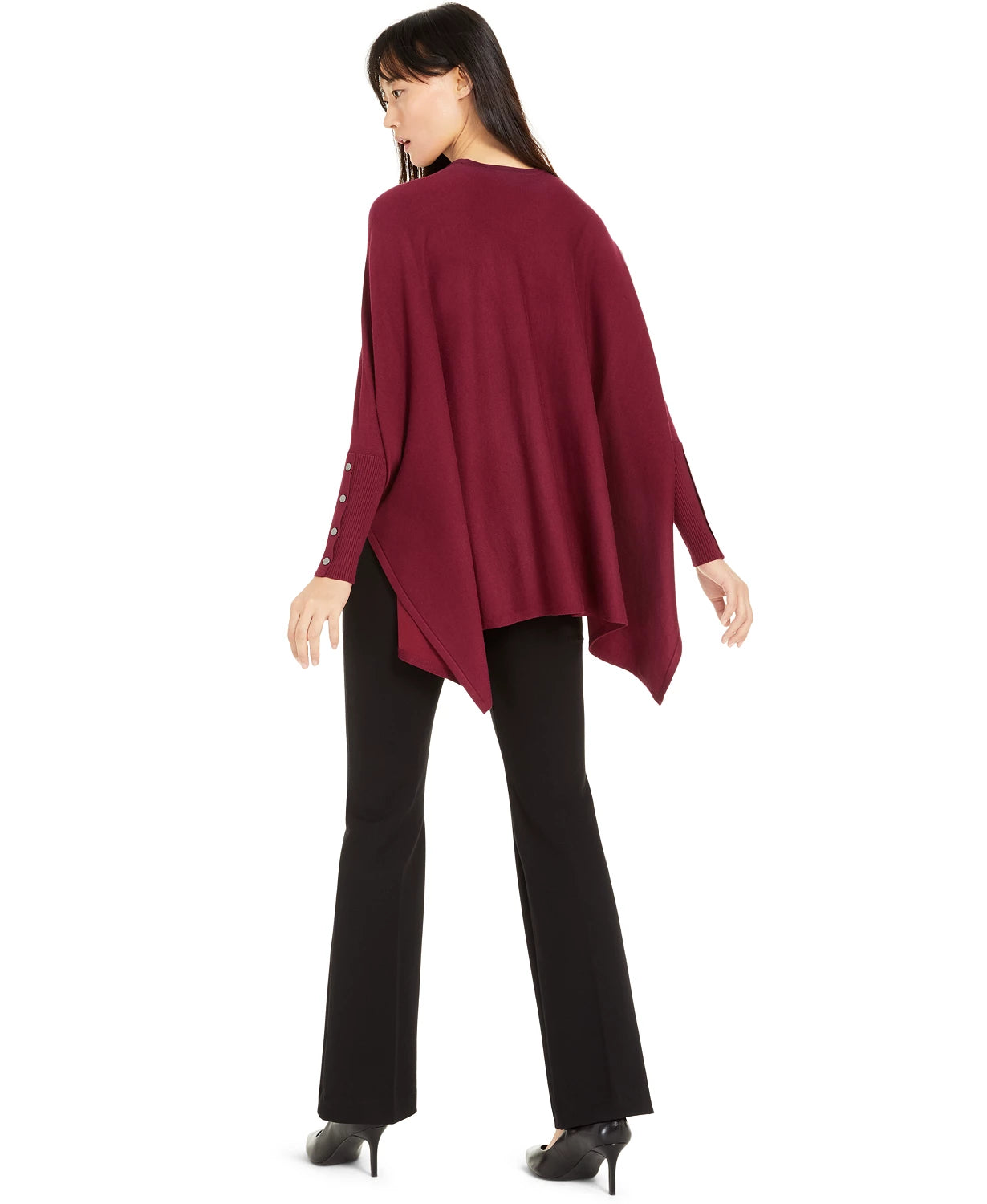 Alfani Women's Ponte Trousers Black Size 4