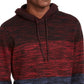 American Rag Men's Heathered Colorblocked Hoodie Red Size Large