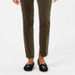 Charter Club Women's Lexington Corduroy Tummy-Control Pants Dark Green Size 18