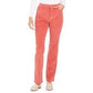 Charter Club Women's Lexington Corduroy Tummy-Control Pants Pink Size 4