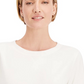 Karen Scott Women's Sport Fleece Sweatshirt White Size Extra Large