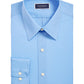 Club Room Men's Regular-Fit Solid Dress Shirt French Blue Size 15.5x34-35